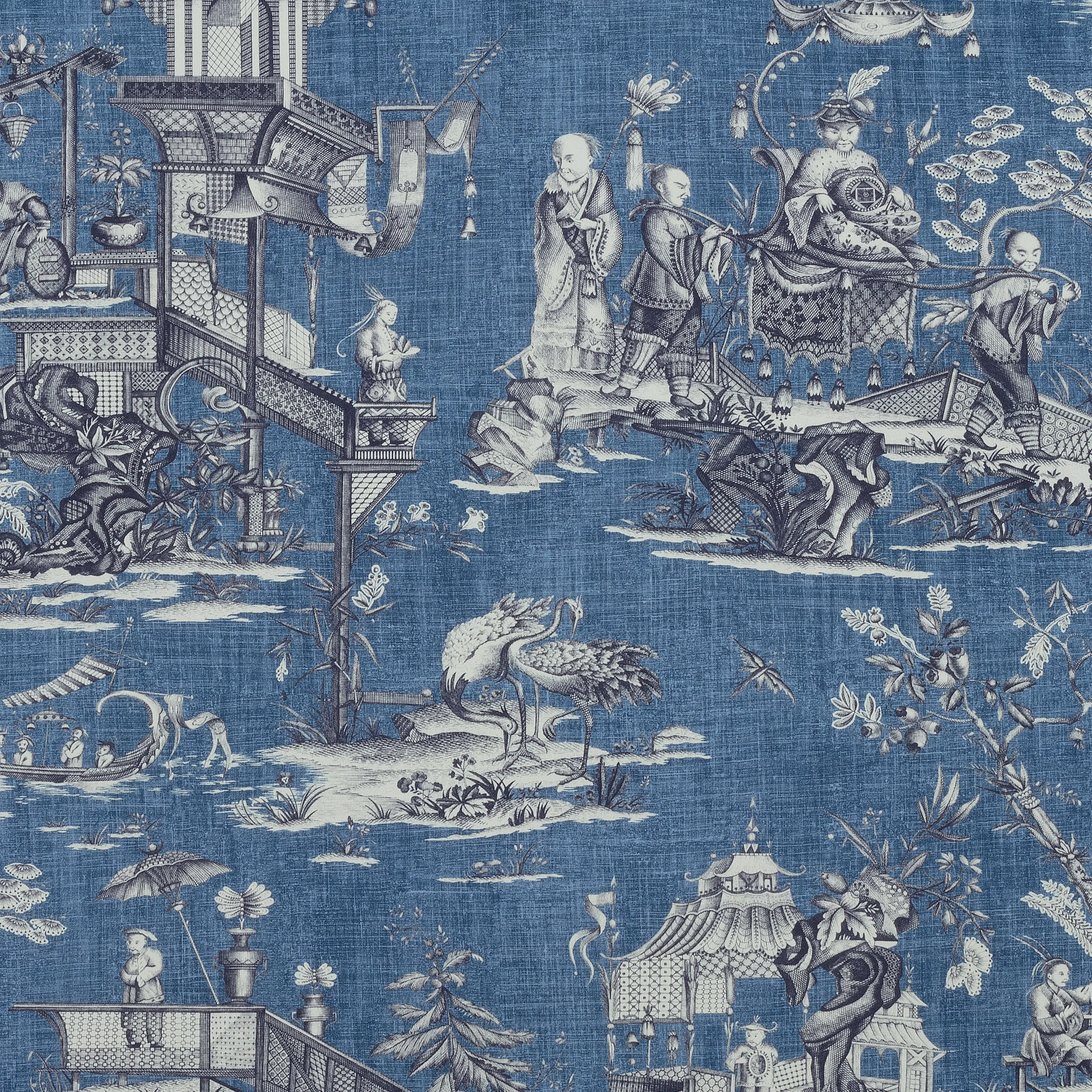 F975465 | Cheng Toile – Navy