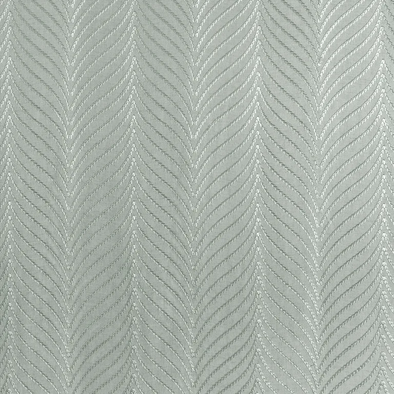 Thibaut Clayton Herringbone Embroidery in Light Grey (W775446)