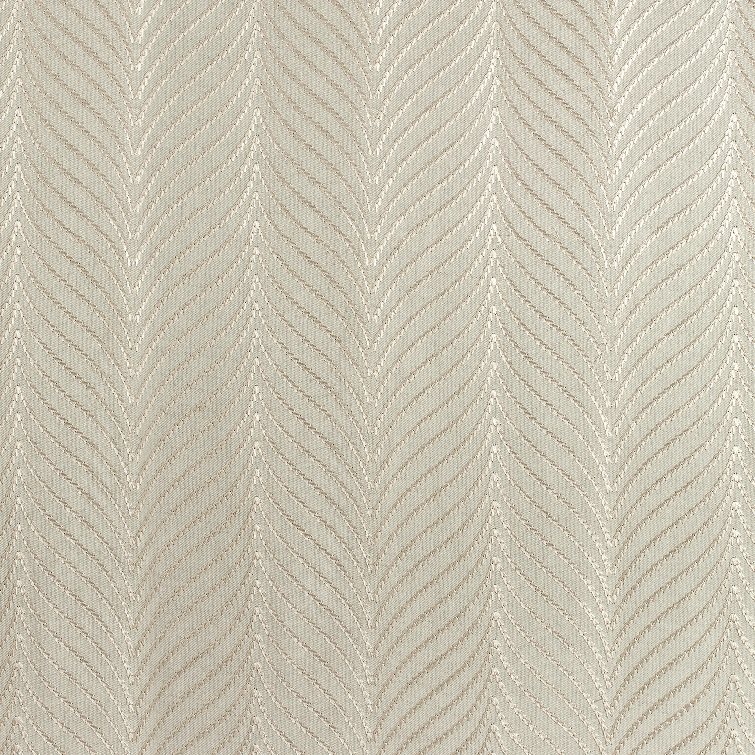 Thibaut Clayton Herringbone Embroidery in Natural (W775443)