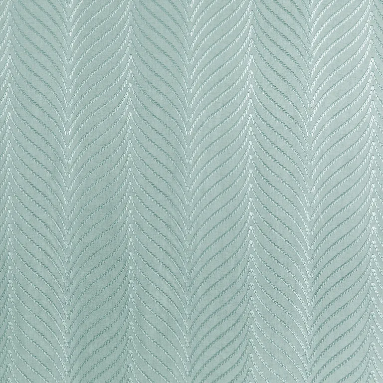 Thibaut Clayton Herringbone Embroidery in Robin's Egg (W775445)