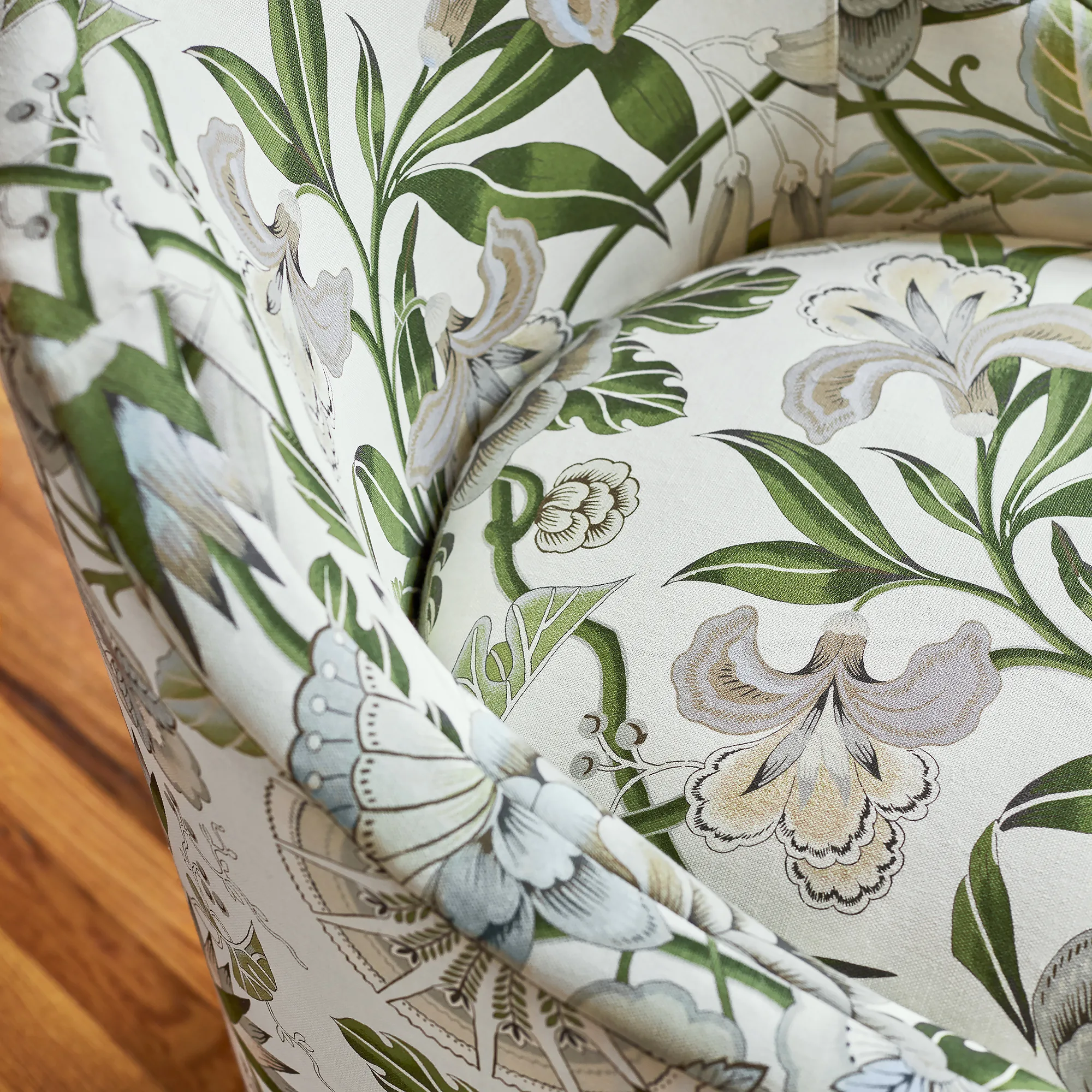 Anna French Cleo in Green and White (AF9622)