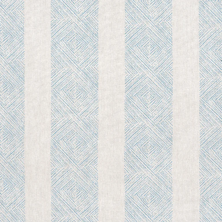 Anna French Clipperton Stripe in Blue on Natural (AF15129)
