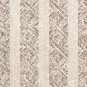 Anna French Clipperton Stripe in Brown on Natural (AF15130)