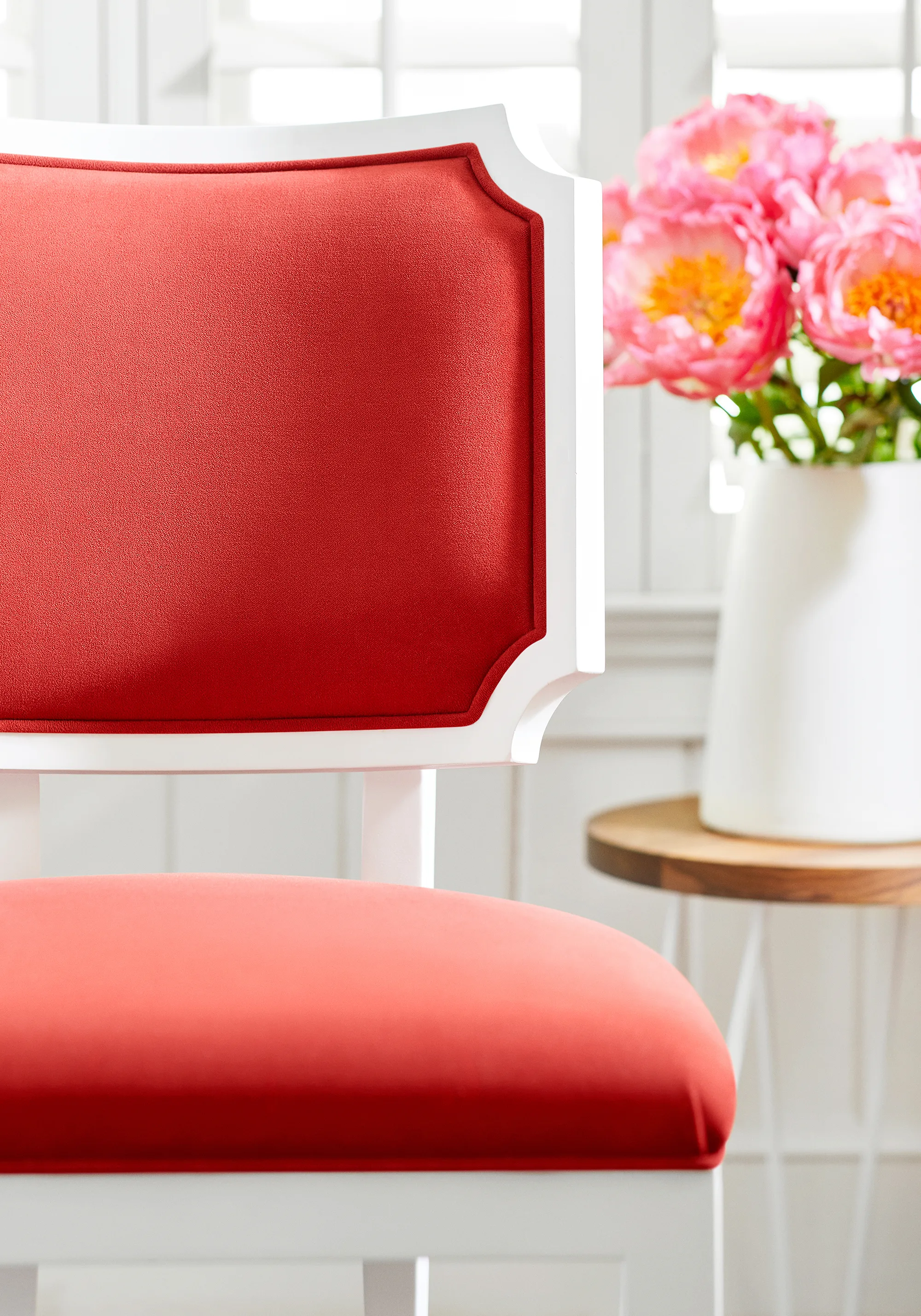 Thibaut Club Velvet in Coral (W7204)
