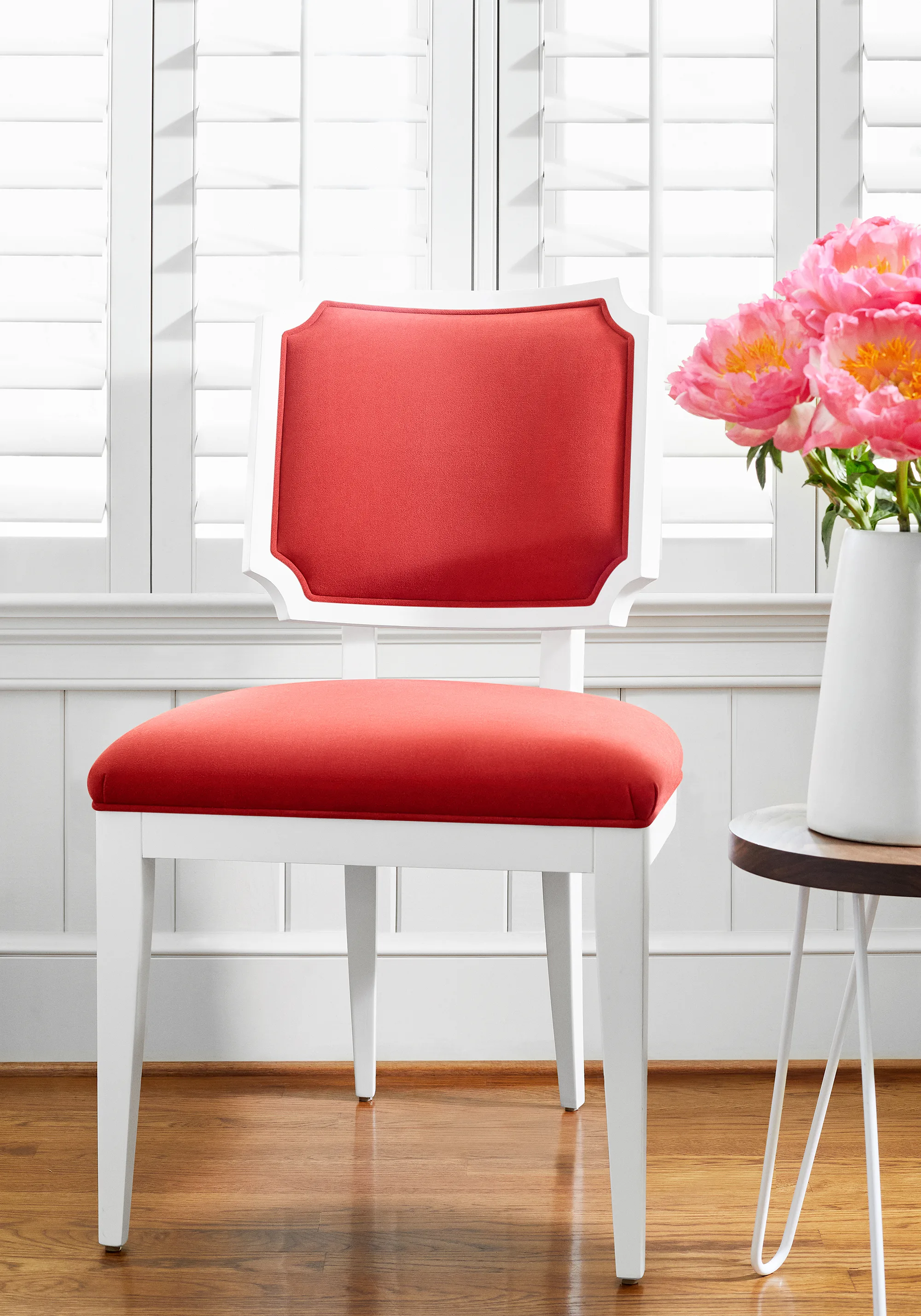 Thibaut Club Velvet in Coral (W7204)