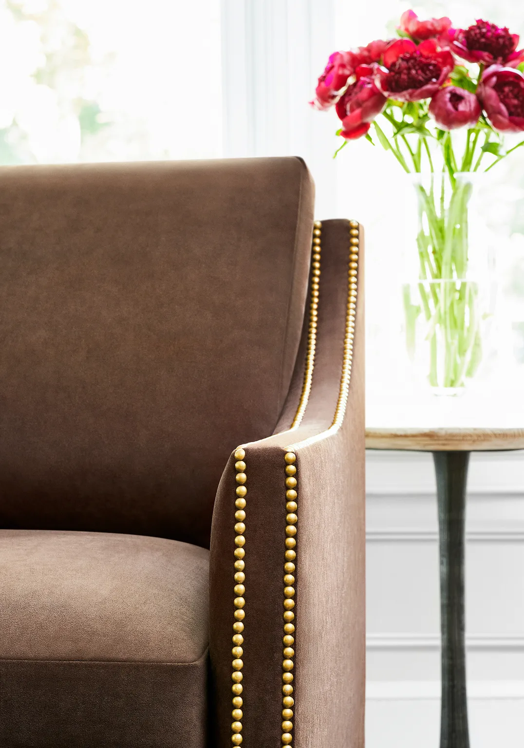 Thibaut Club Velvet in Espresso (W7227)