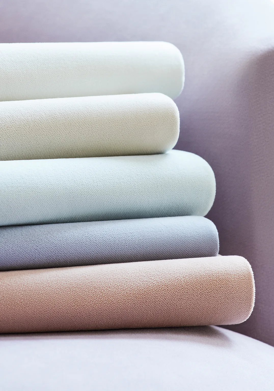 Thibaut Club Velvet in Snow White (W7234)