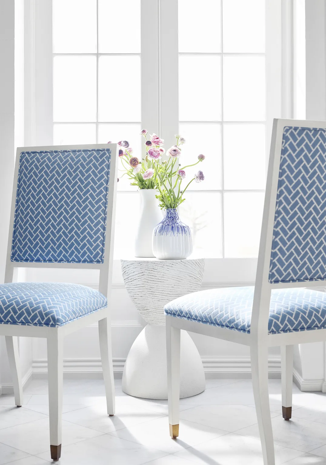 Thibaut Cobblestone in Cornflower (W74221)