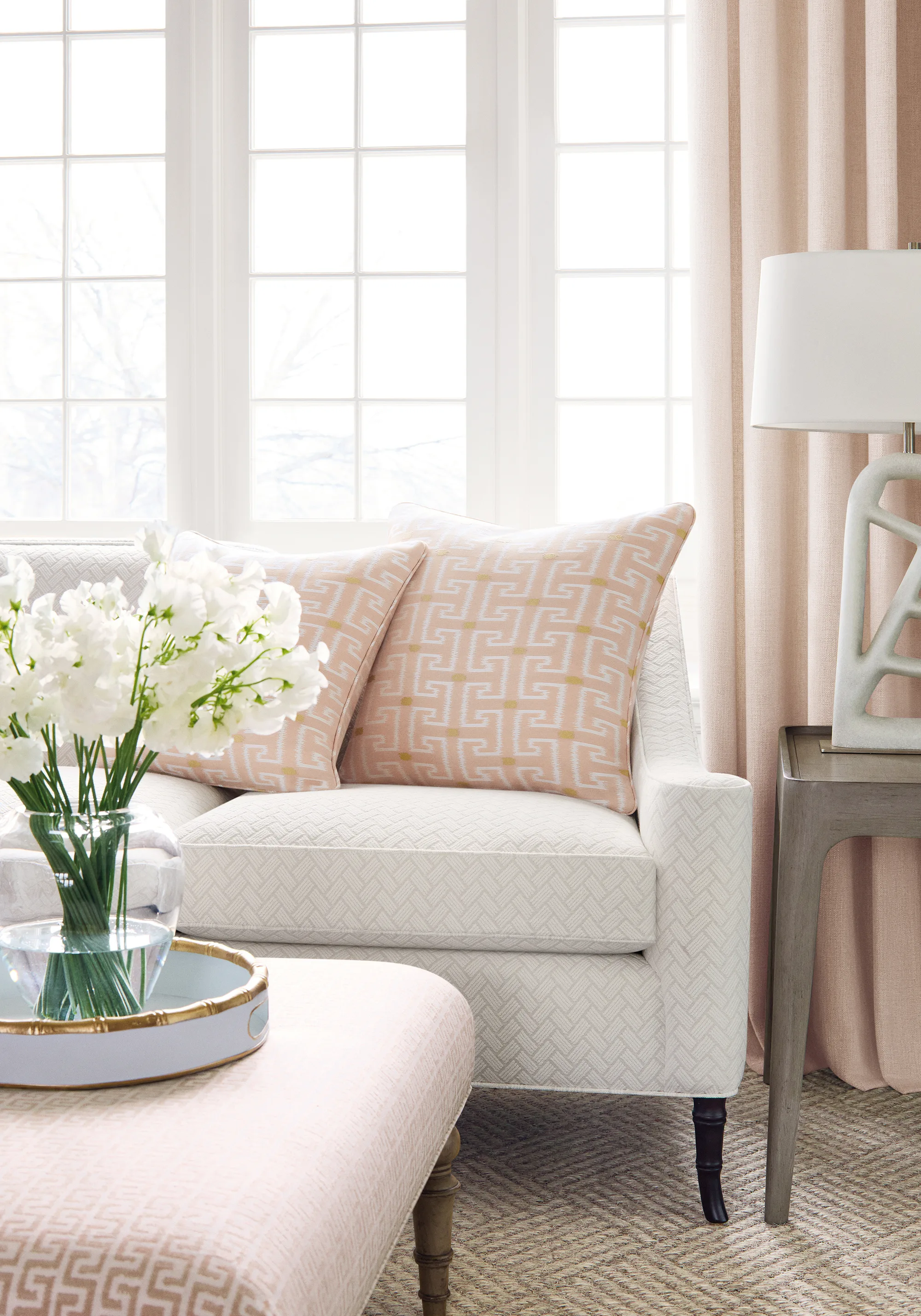 Thibaut Cobblestone in Ivory (W74220)