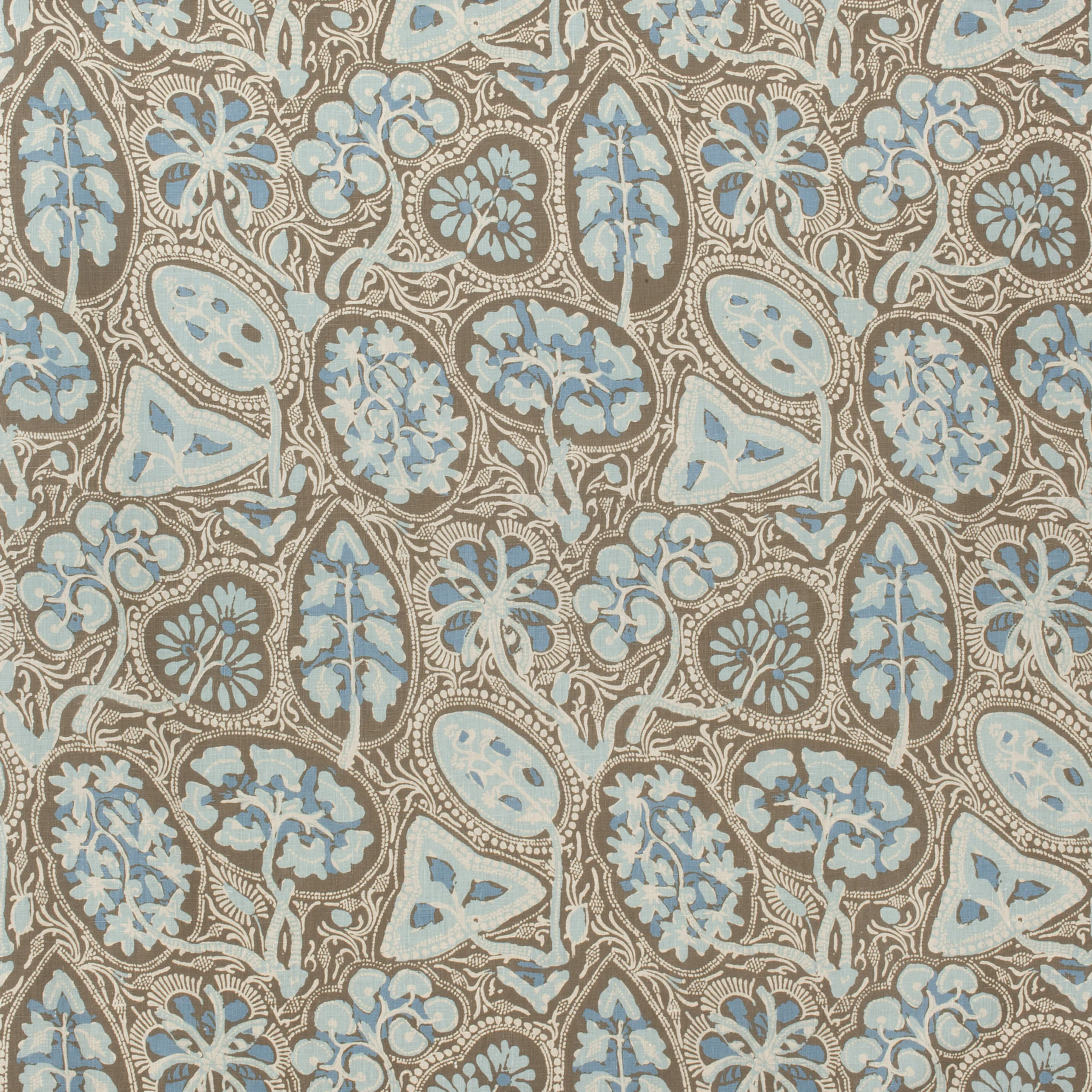 Thibaut Cochin in Aqua and Brown (F988718)