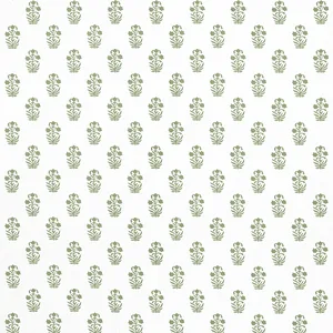 Thibaut Corwin in Green on White (F936402)
