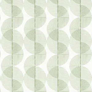 Thibaut Cyclone Embroidery in Aloe (FWW8257)
