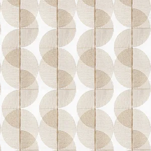 Thibaut Cyclone Embroidery in Mocha (FWW8254)