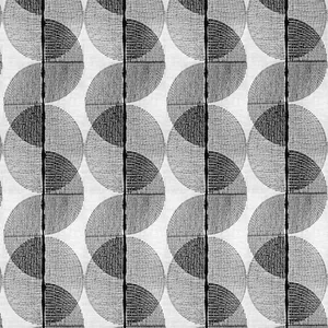 Thibaut Cyclone Embroidery in Onyx (FWW8255)
