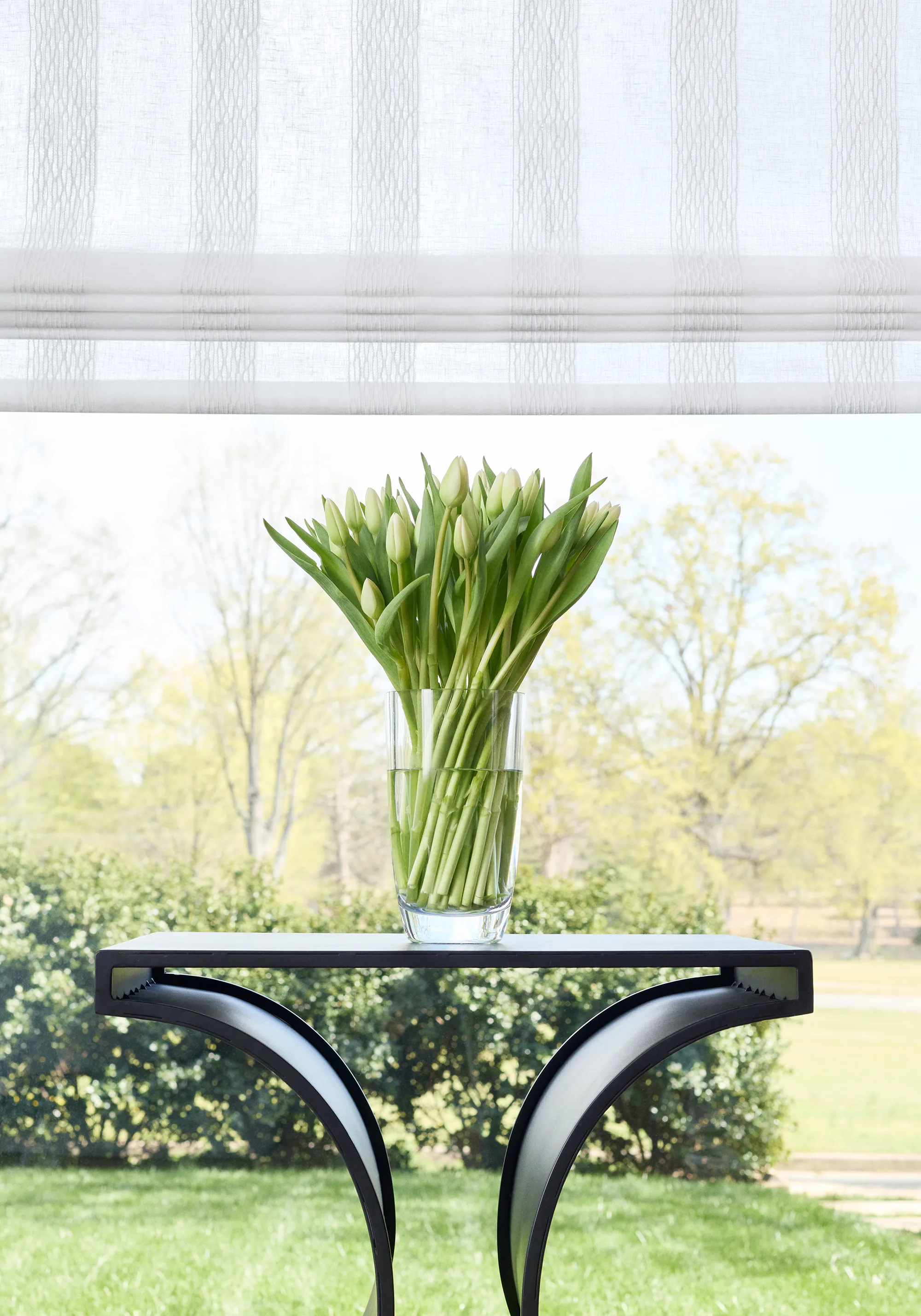 Thibaut Cypress Stripe in Snow White (FWW8264)