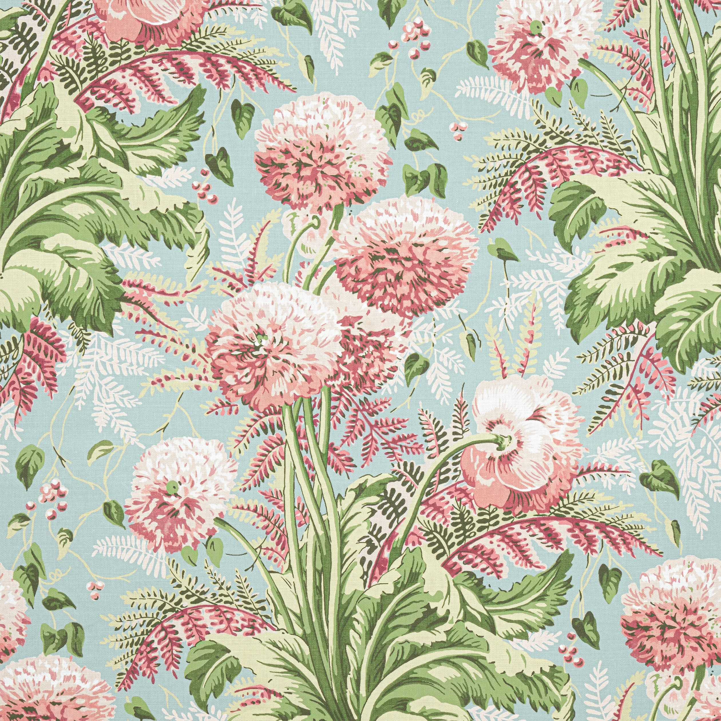 AF24537 | Dahlia – Coral on Robin’s Egg