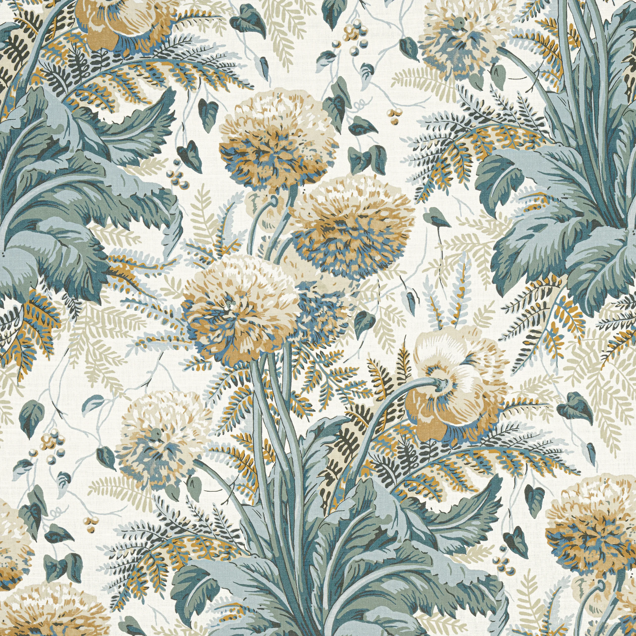 AF24539 | Dahlia – Soft Gold on Cream