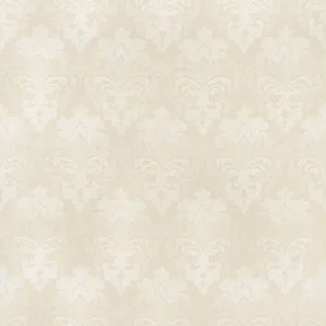 Anna French Darcey Damask in Ivory (AW16123)