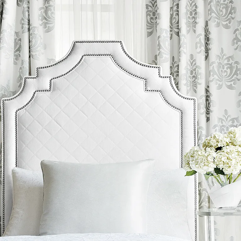 Anna French Deco Stripe in White (AW9132)