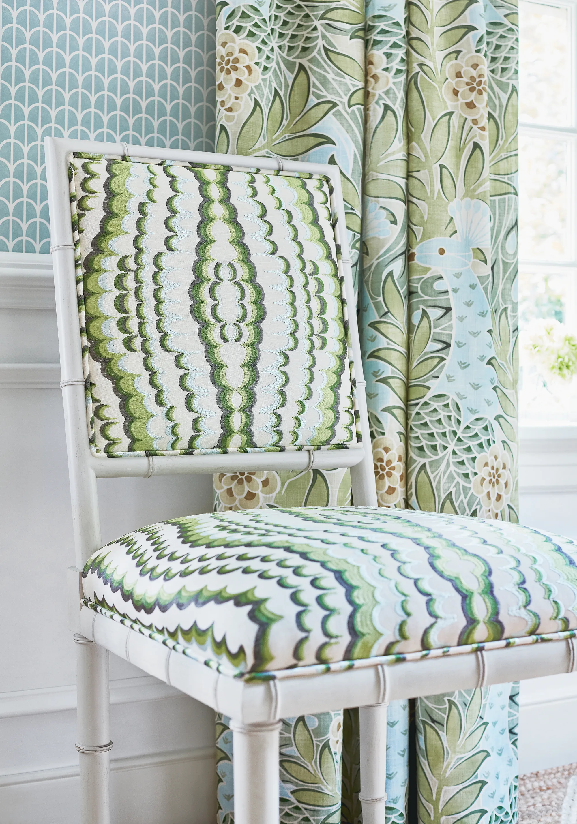 Thibaut Desmond in Aqua and Green (F92922)