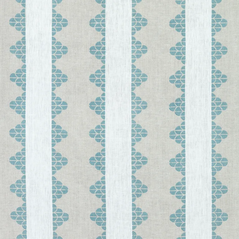Thibaut Dhara Stripe in Aqua (F92941)