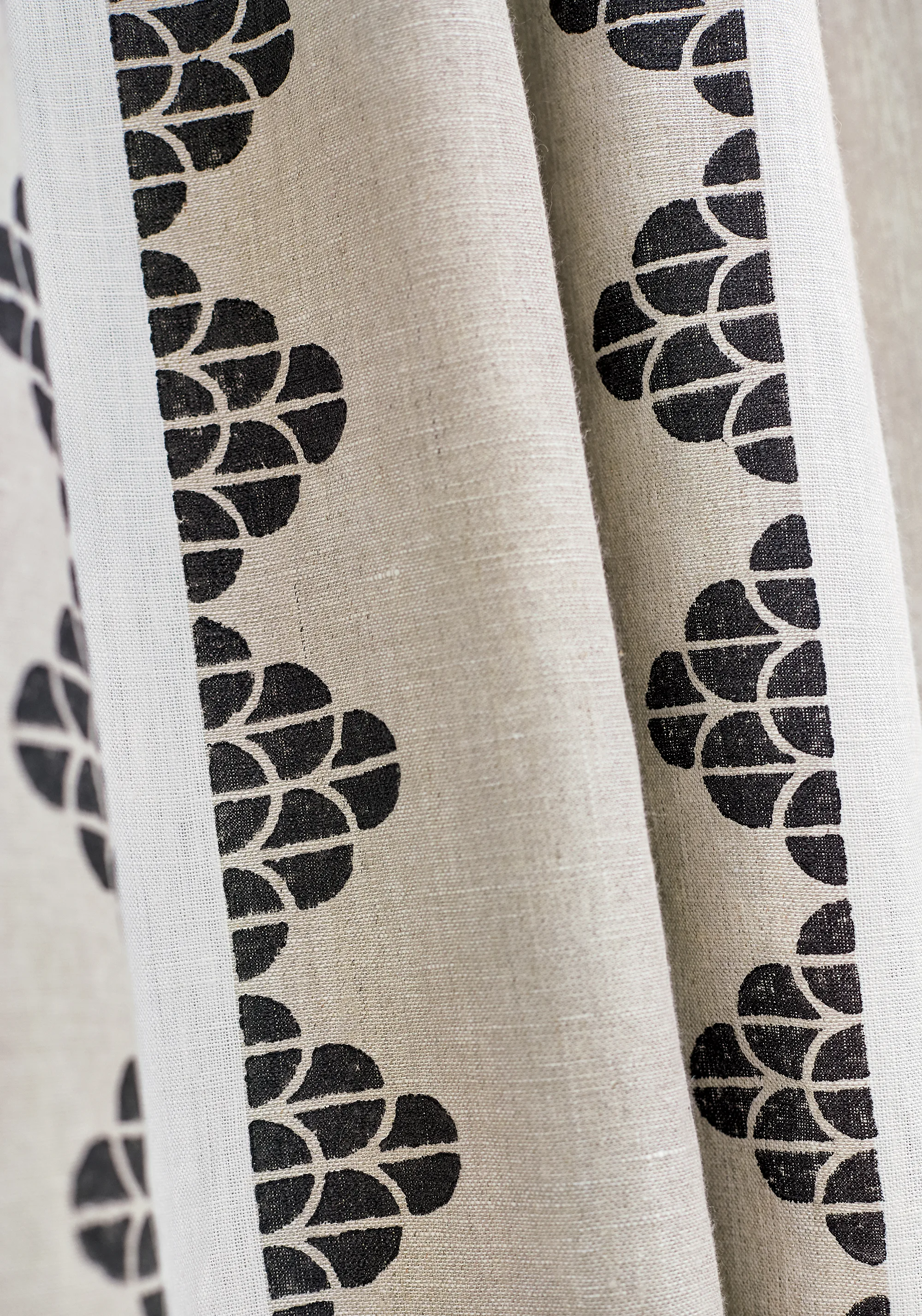 Thibaut Dhara Stripe in Beige and Black (F92939)