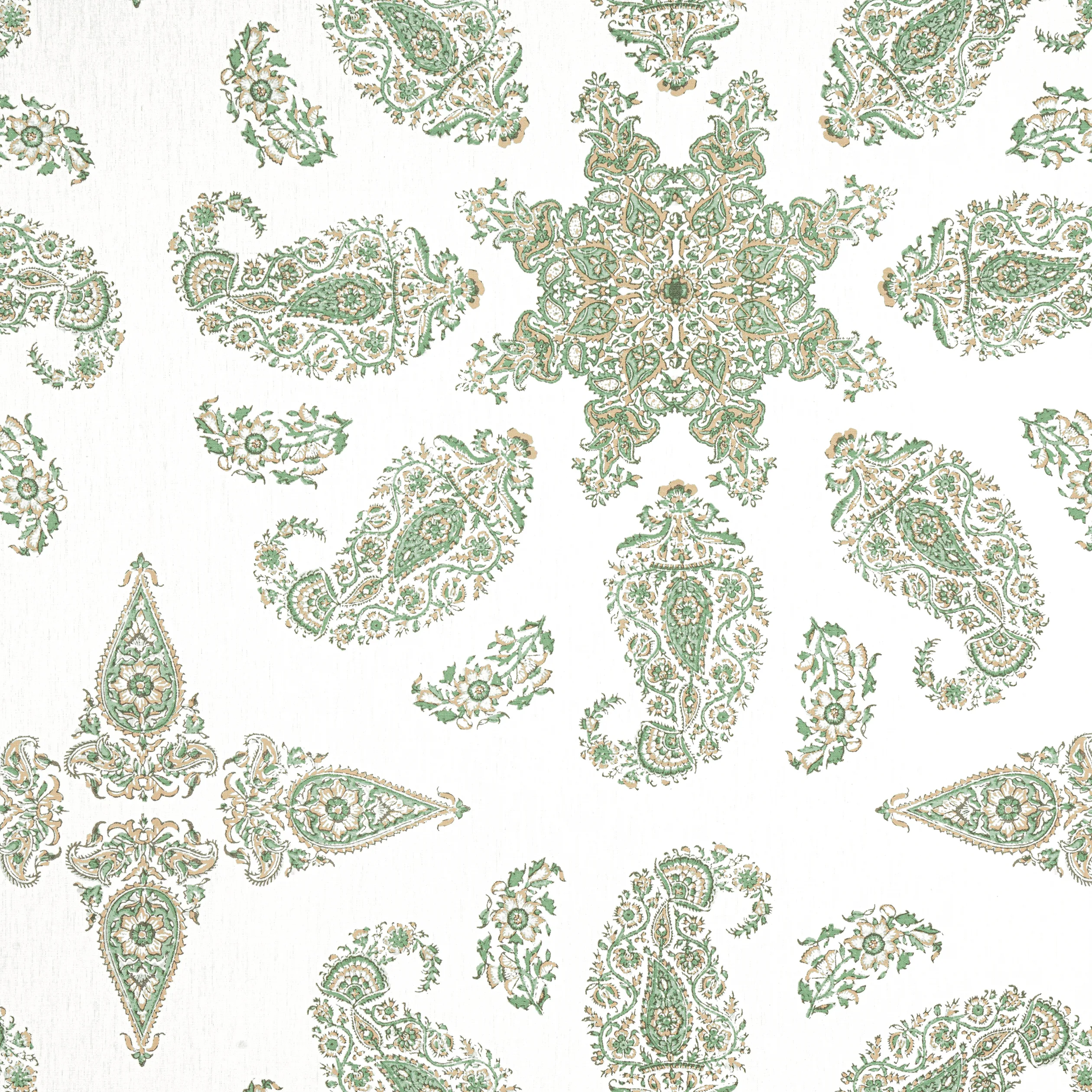 F936442 | East India – Green and White