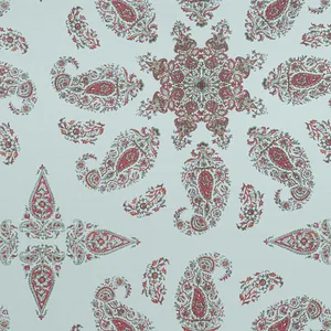 Thibaut East India in Raspberry and Teal (F936431)