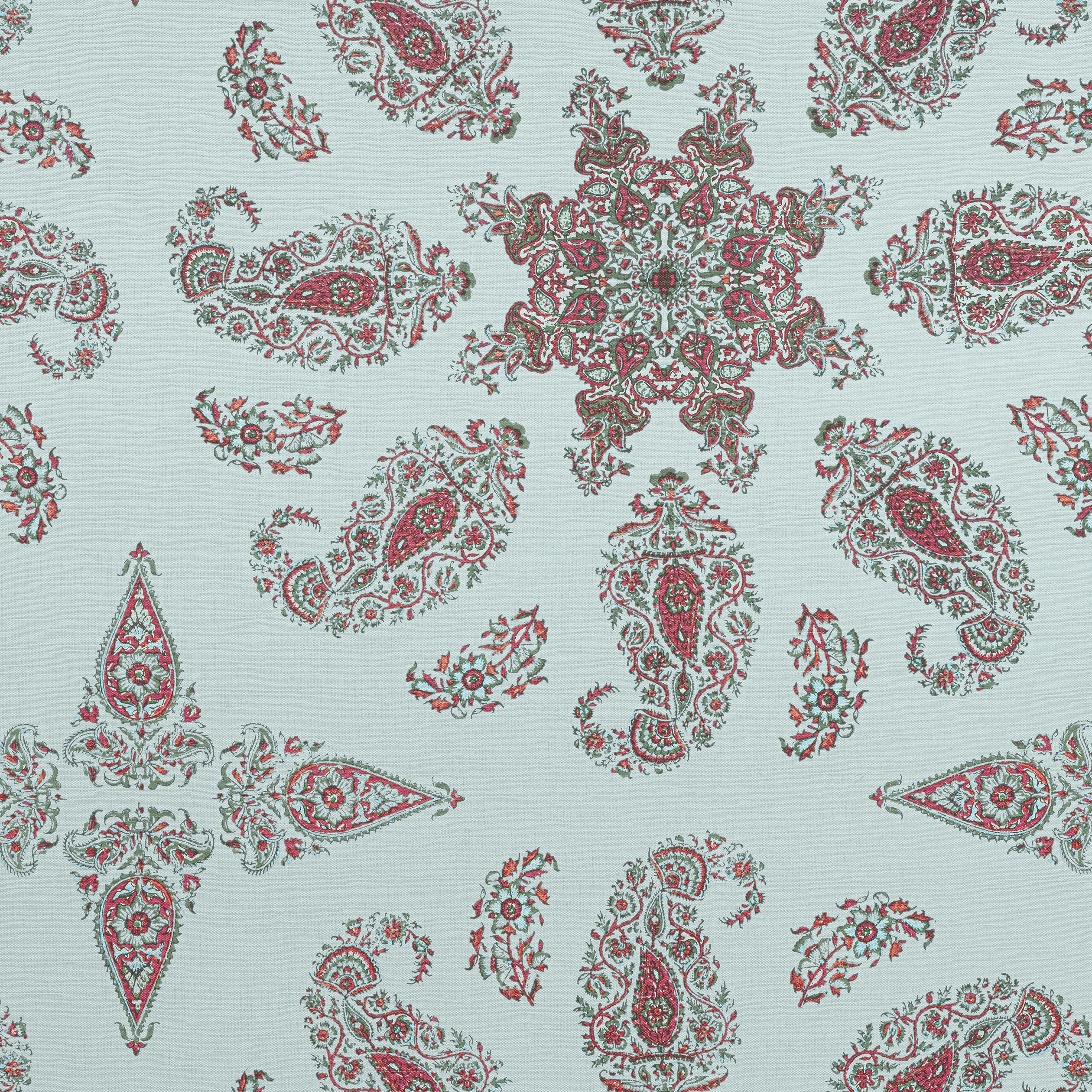 F936431 | East India – Raspberry and Teal