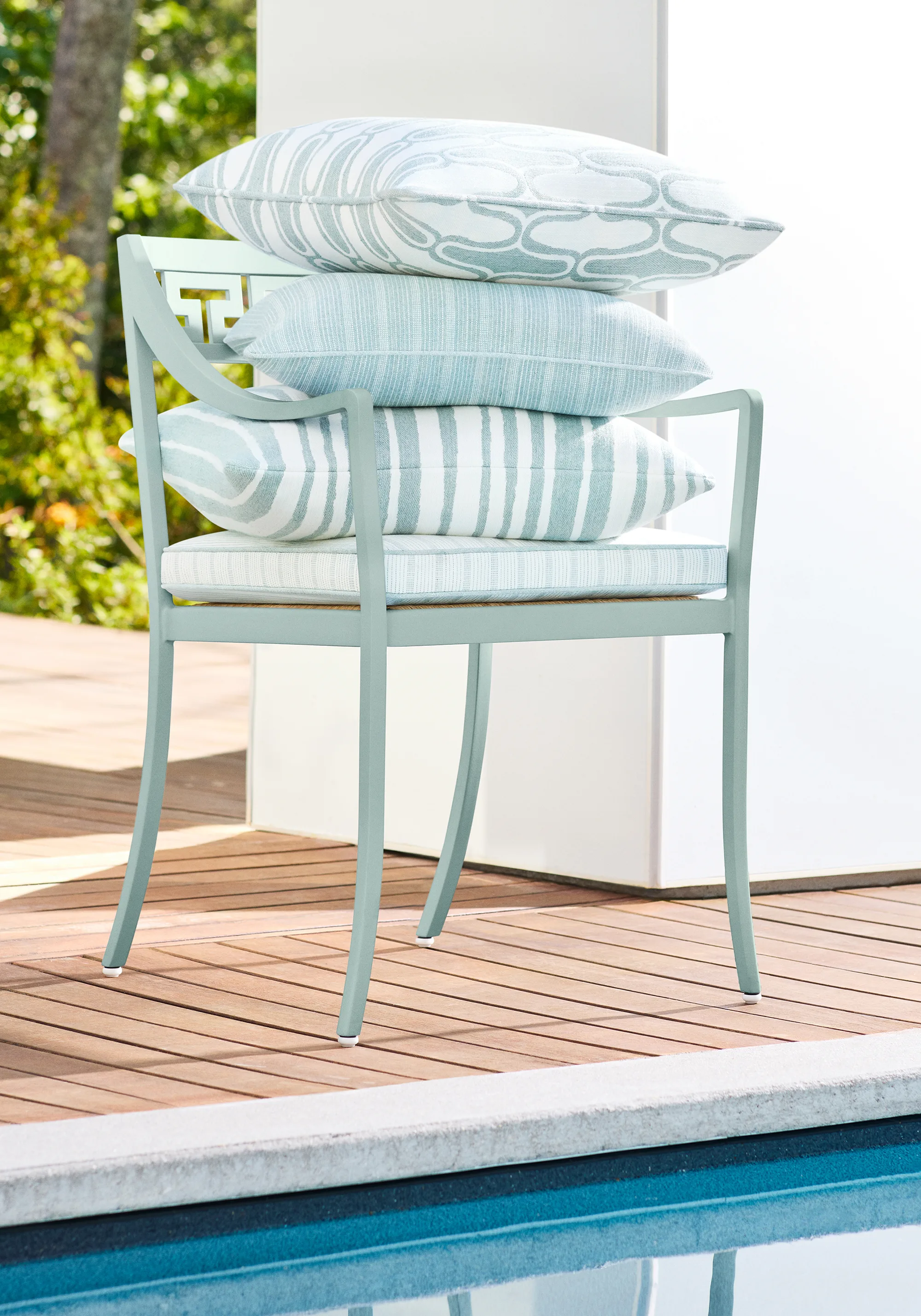 Thibaut Ebro Stripe in Seafoam (W8508)