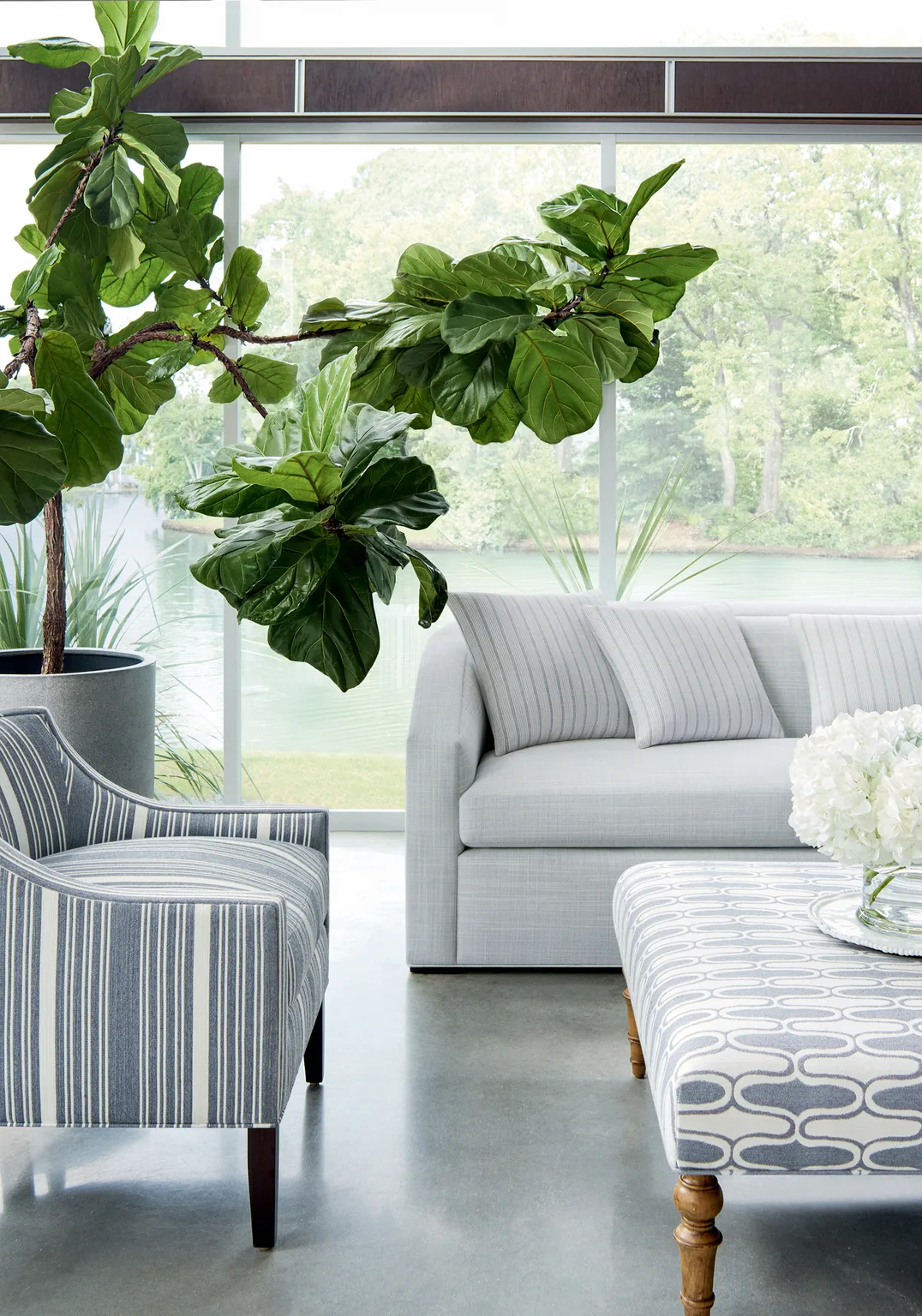 Thibaut Ebro Stripe in Sky (W8513)
