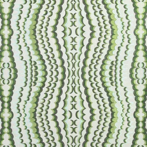 Thibaut Ebru Embroidery in Green (W72984)