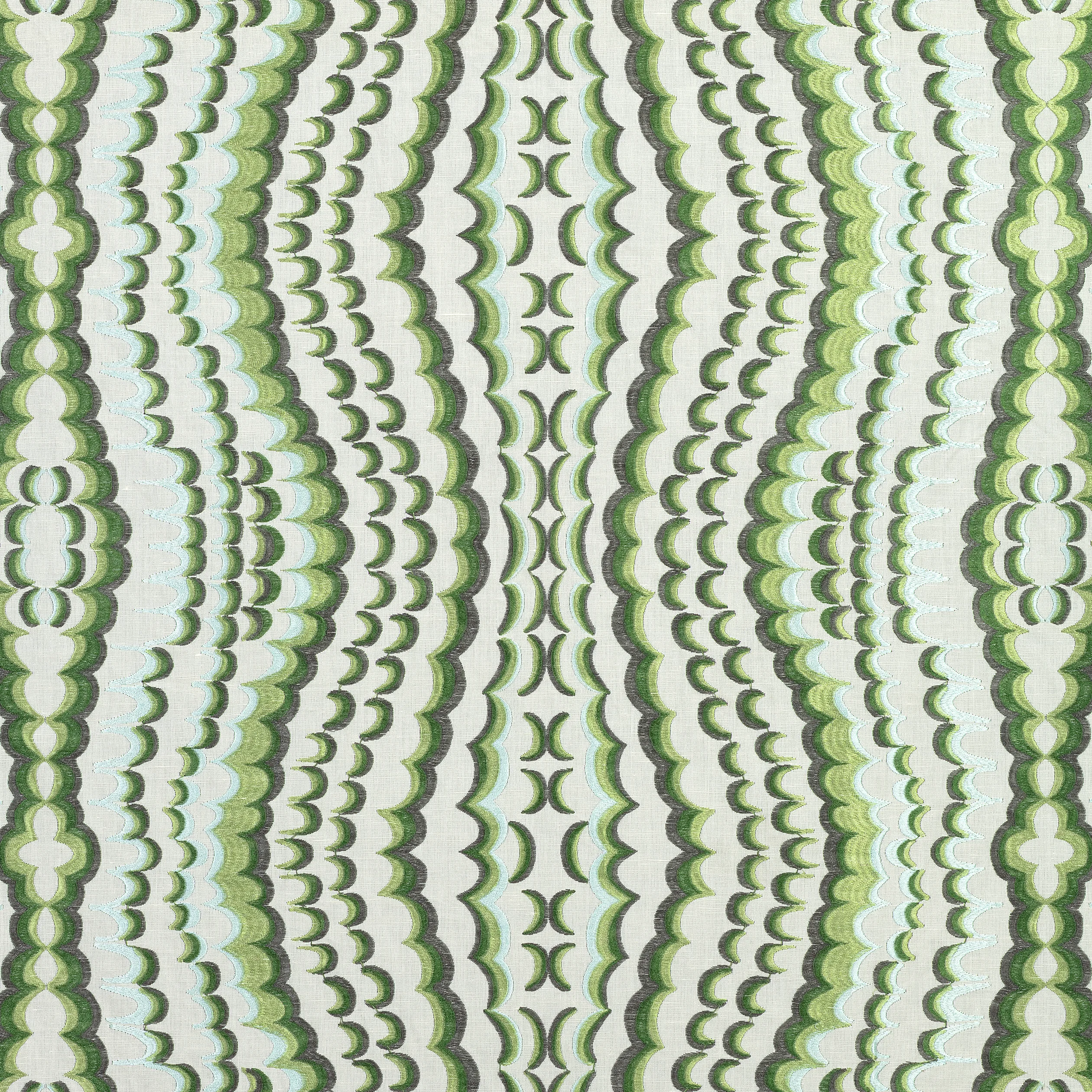 W72984 | Ebru Embroidery – Green