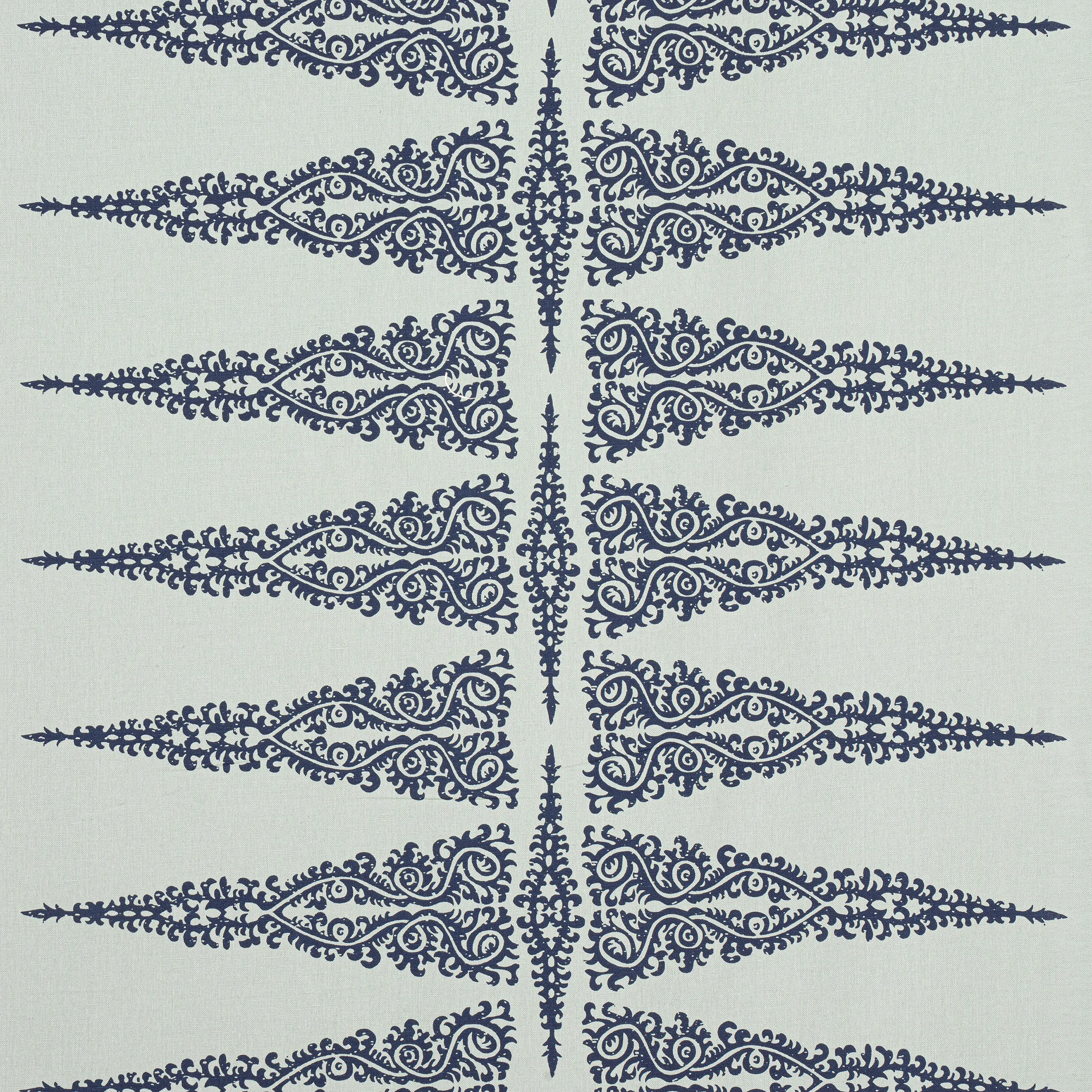 AF24548 | Ellery Stripe – Navy on Soft Teal
