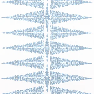 Anna French Ellery Stripe in Sky Blue on White (AF24543)