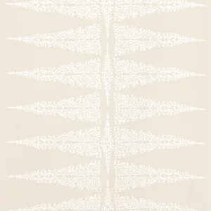 Anna French Ellery Stripe in White on Beige (AF24541)