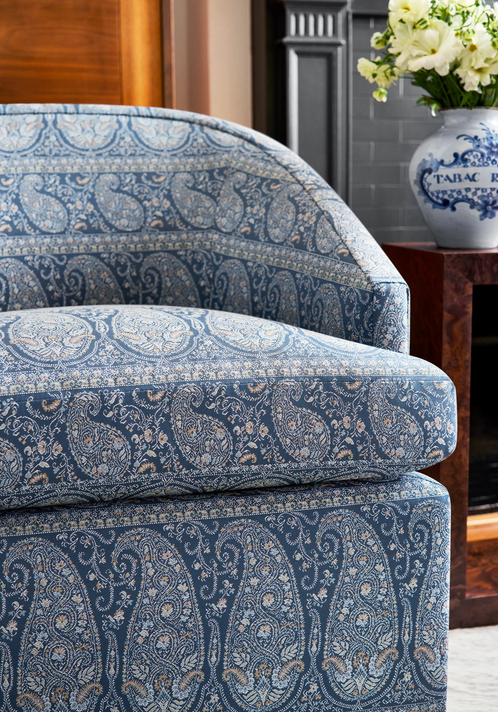 Thibaut Emalin Paisley in Cadet (W711334)