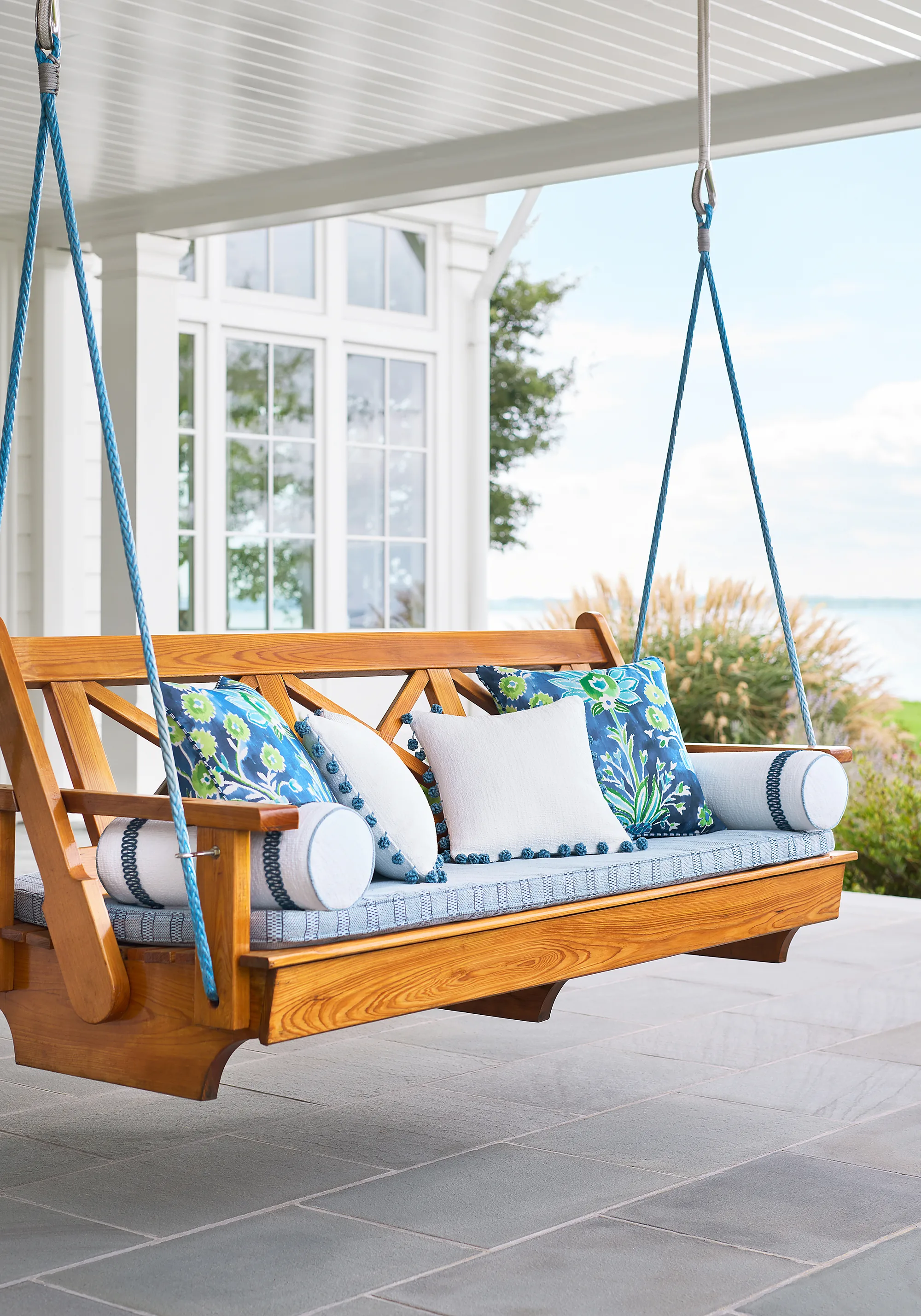 Thibaut Emmons Stripe in Navy (W711123)