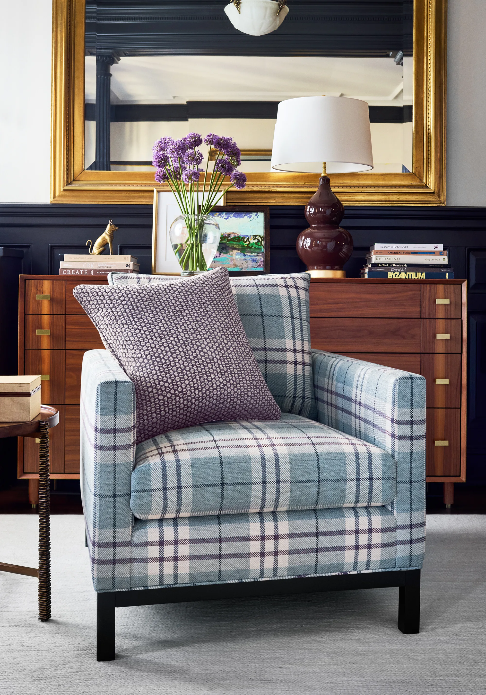 Thibaut Endicott in Dusty Plum (W711308)