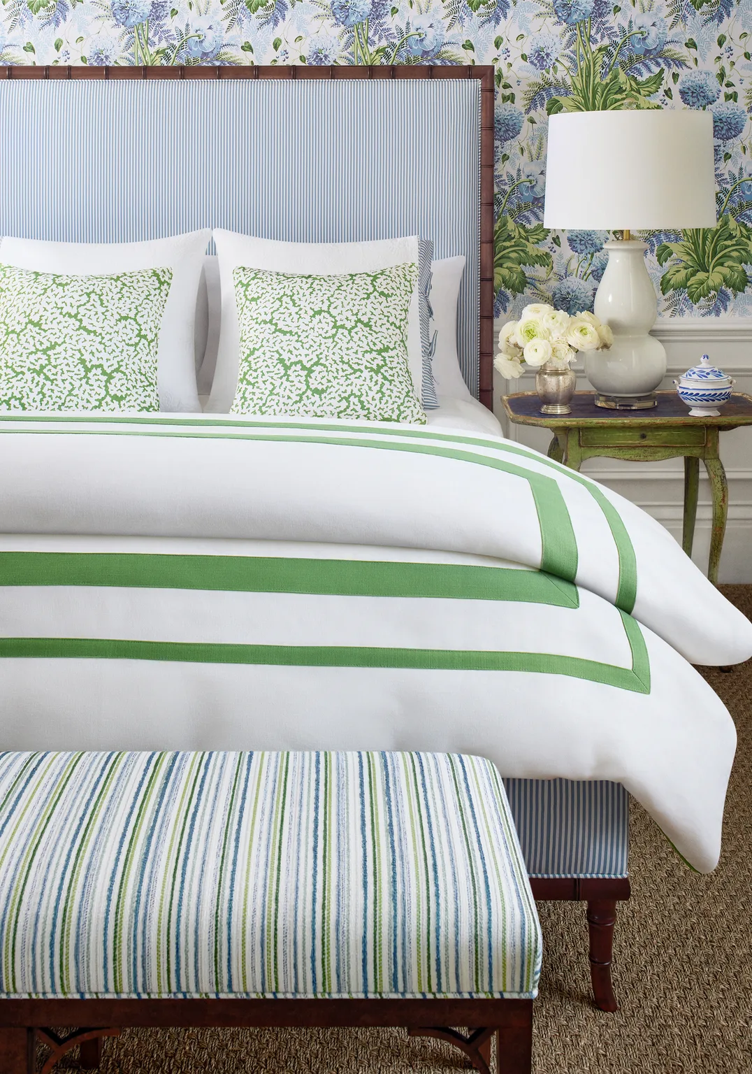 Thibaut Ernie Stripe in Whirlpool (W81945)