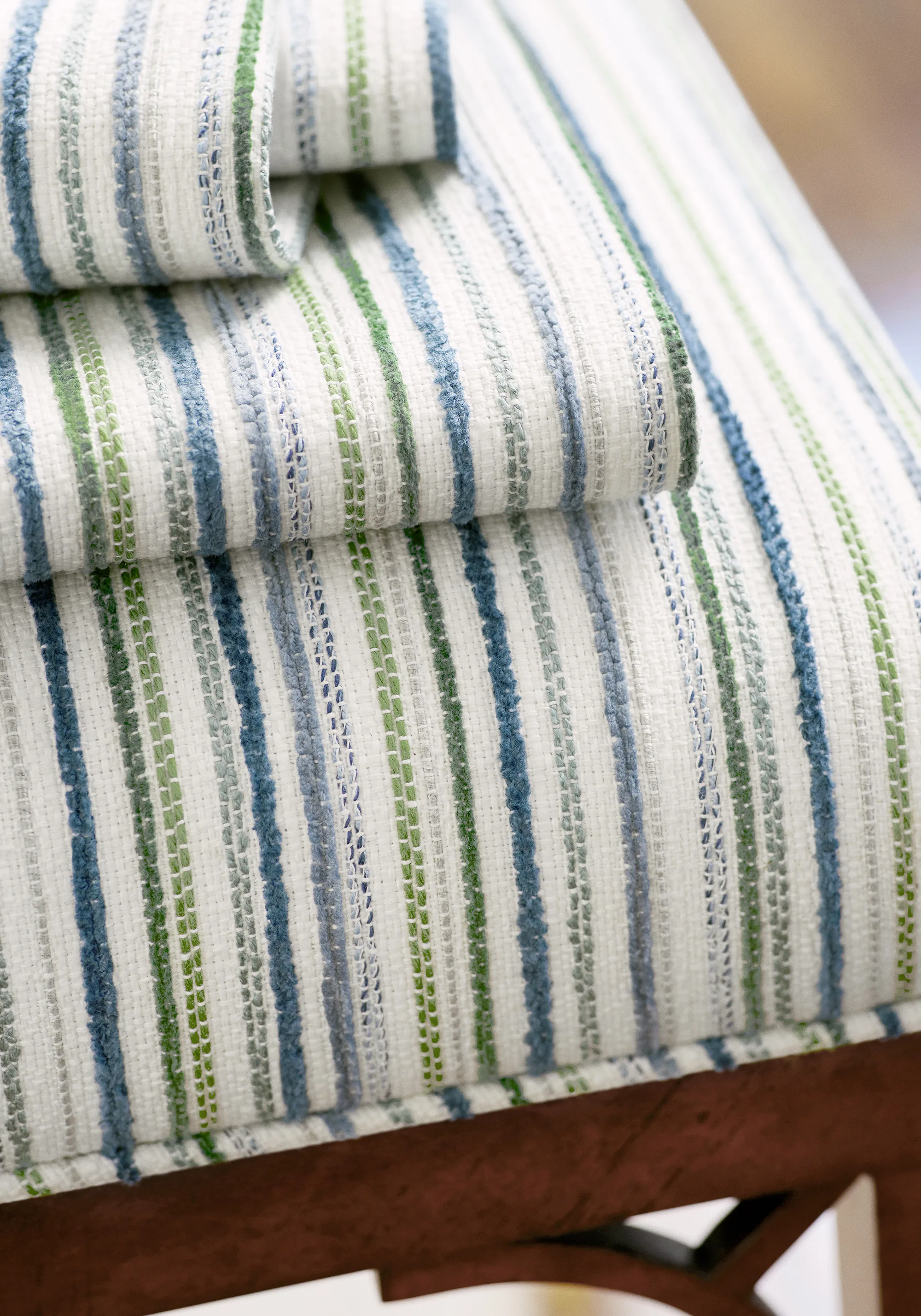 Thibaut Ernie Stripe in Whirlpool (W81945)