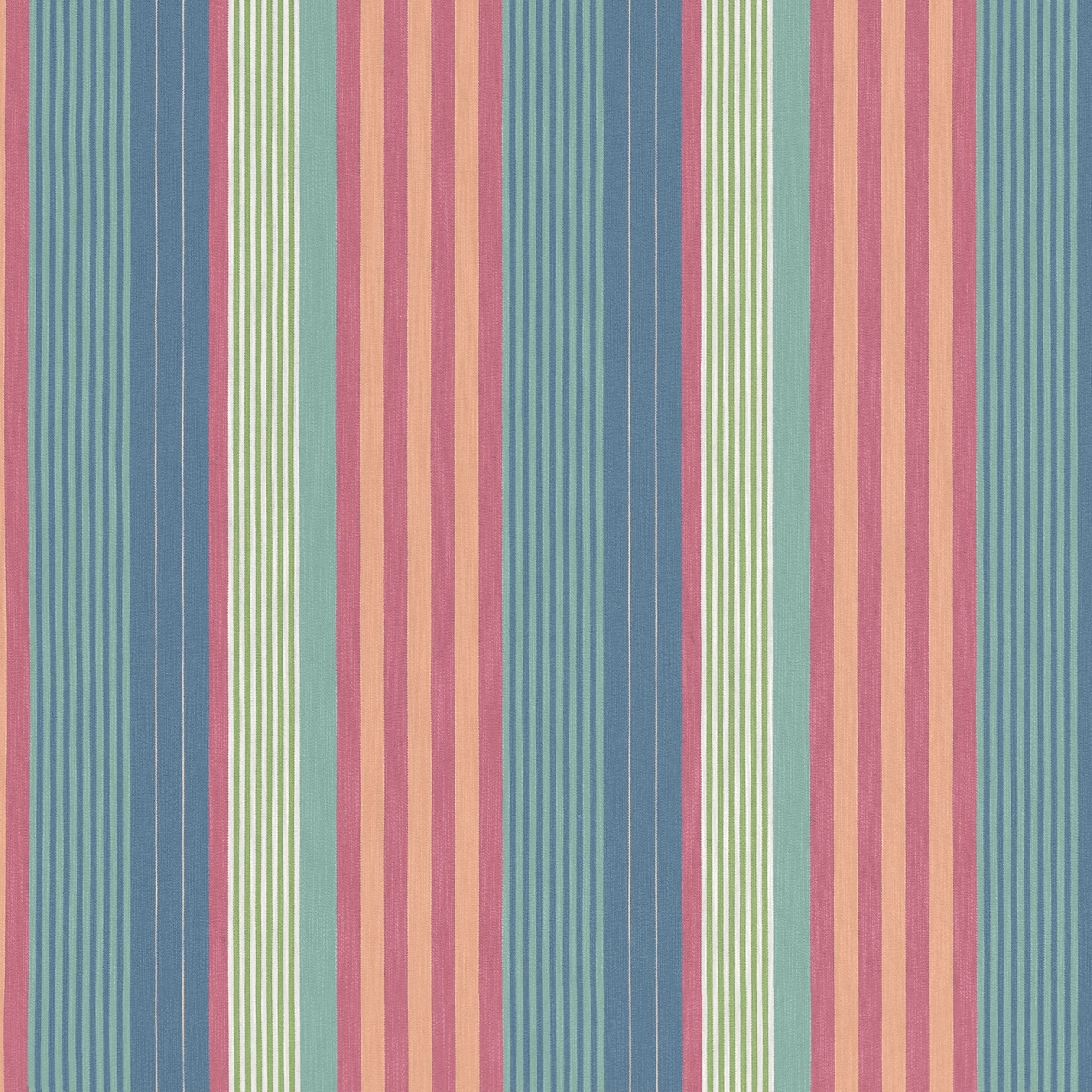 W81700 | Esprit Stripe – Cornflower and Peony