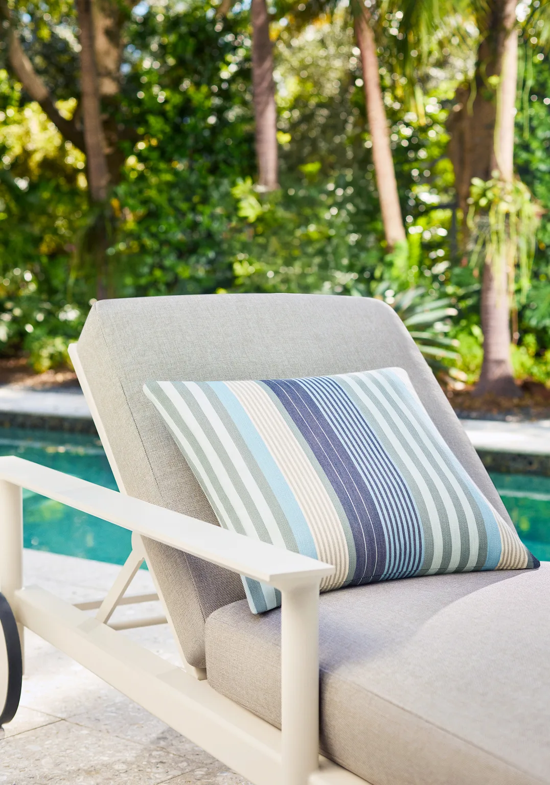 Thibaut Esprit Stripe in Navy and Sky (W81704)