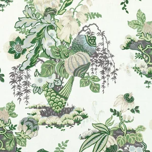 Anna French Fairbanks in Green and White (AF9647)