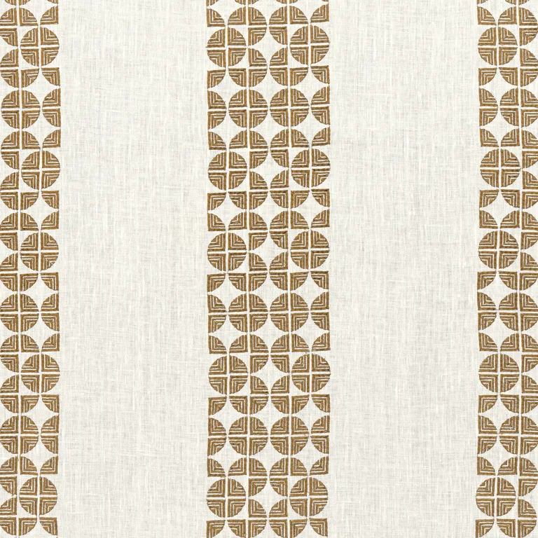 Anna French Fairmont Stripe Embroidery in Bronze (AW23127)