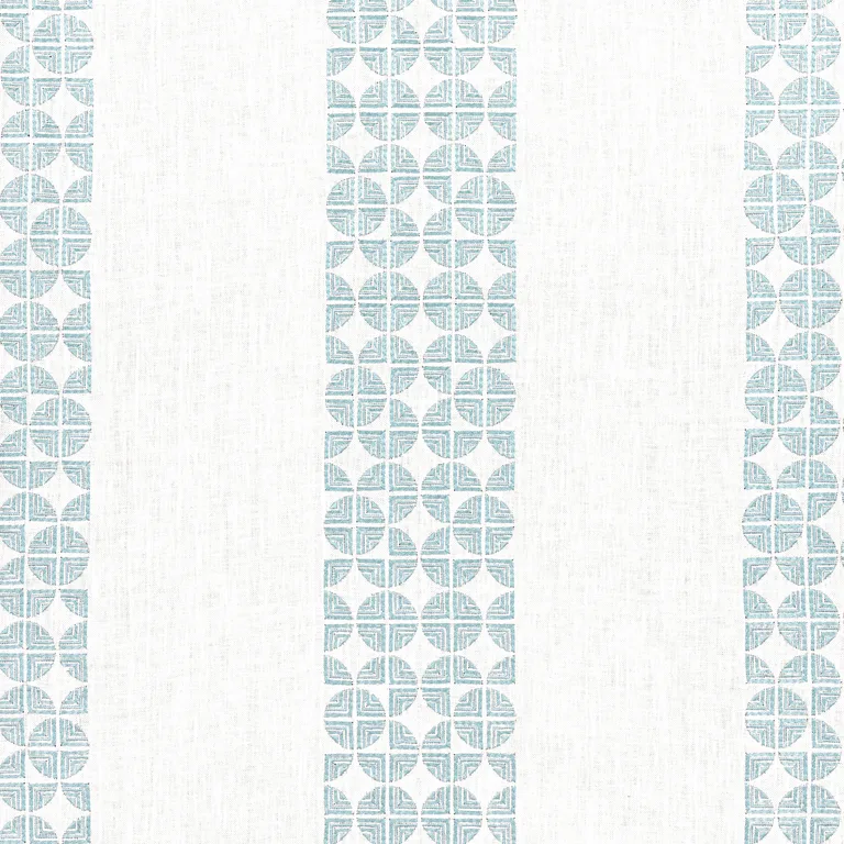Anna French Fairmont Stripe Embroidery in Soft Blue (AW23128)