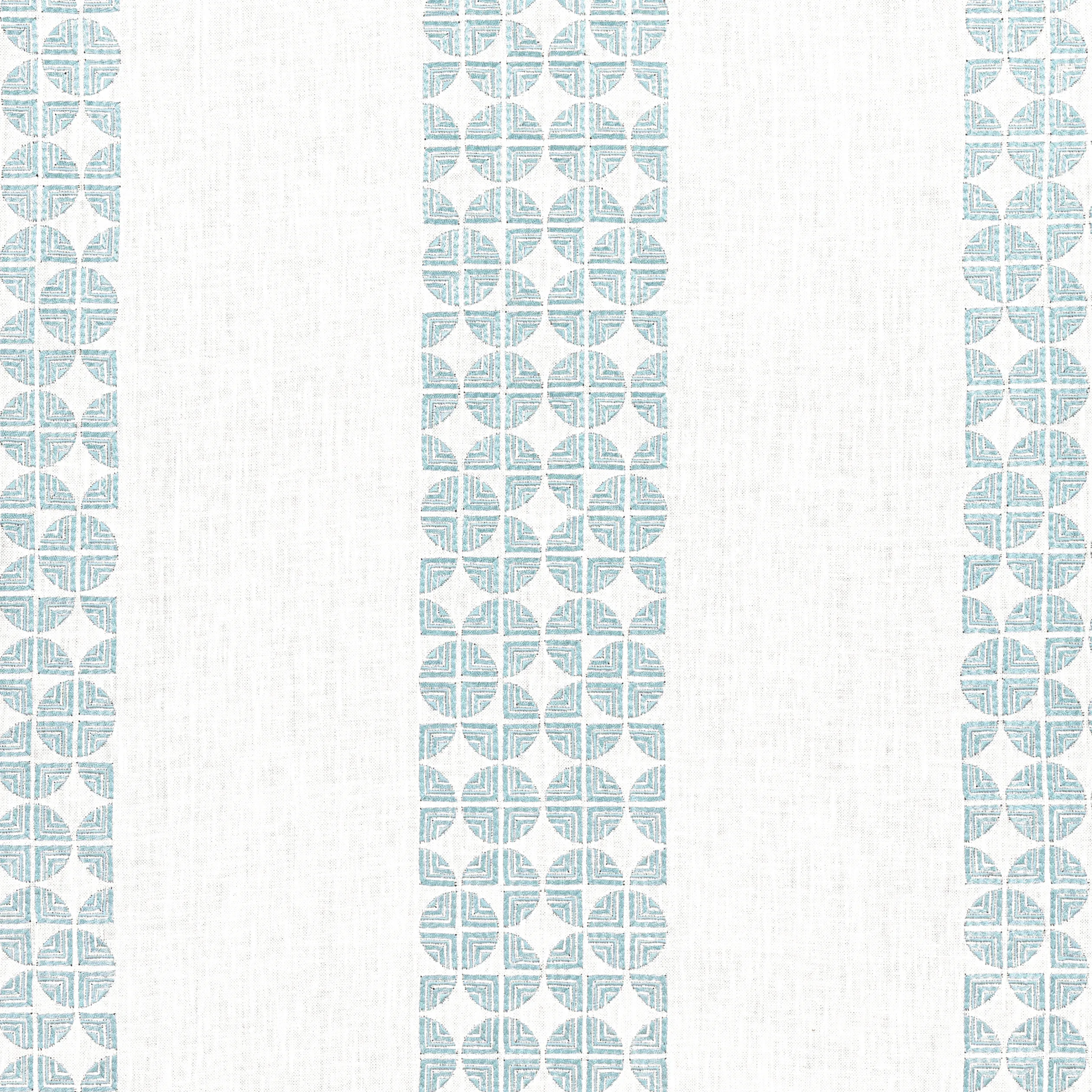 Anna French Fairmont Stripe Embroidery in Soft Blue (AW23128)