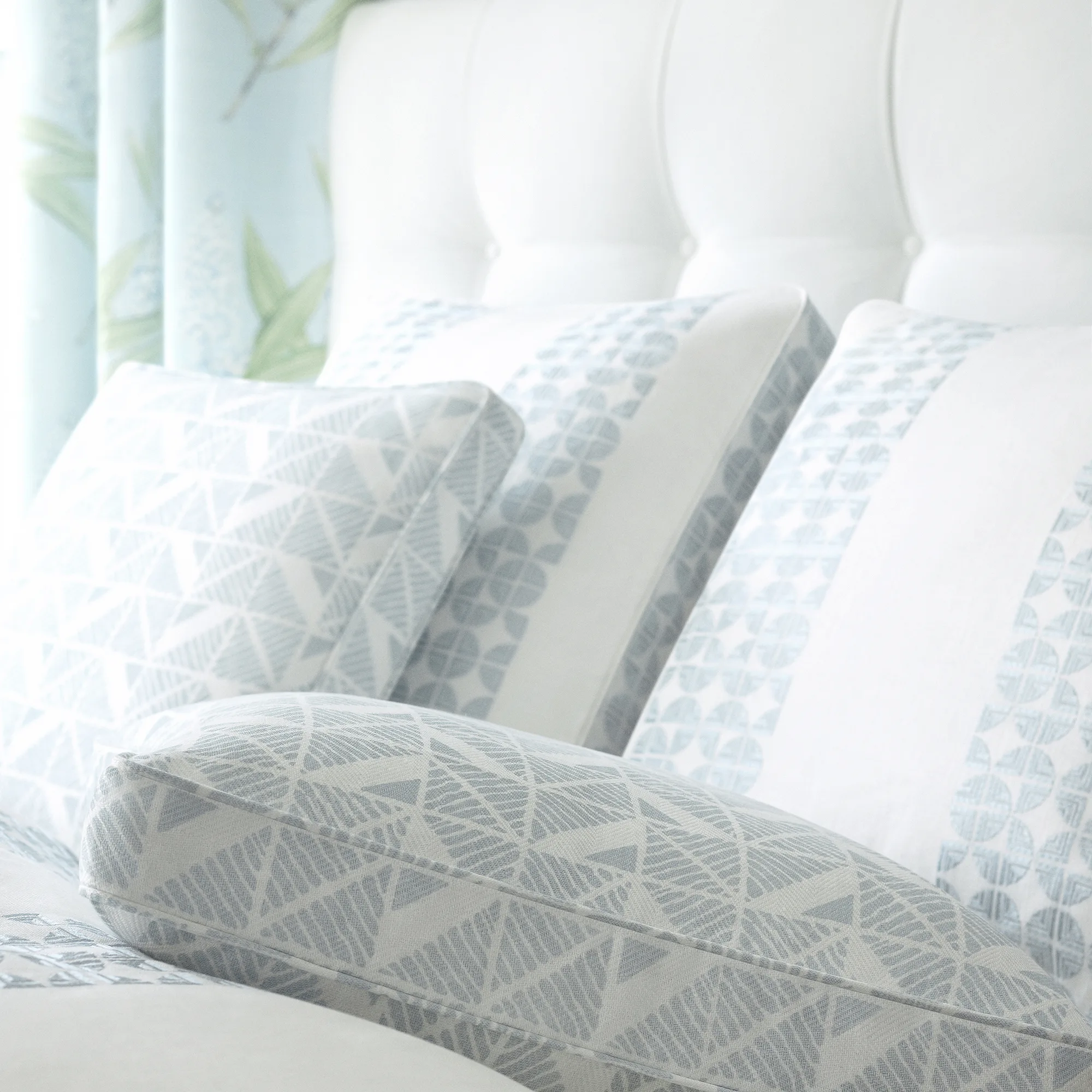 Anna French Fairmont Stripe Embroidery in Soft Blue (AW23128)