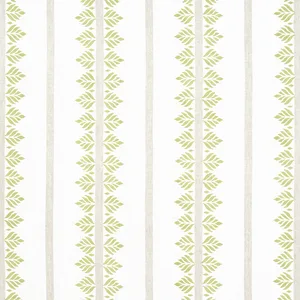 Anna French Fern Stripe in Green (AF15102)
