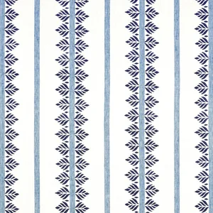 Anna French Fern Stripe in Navy (AF15101)